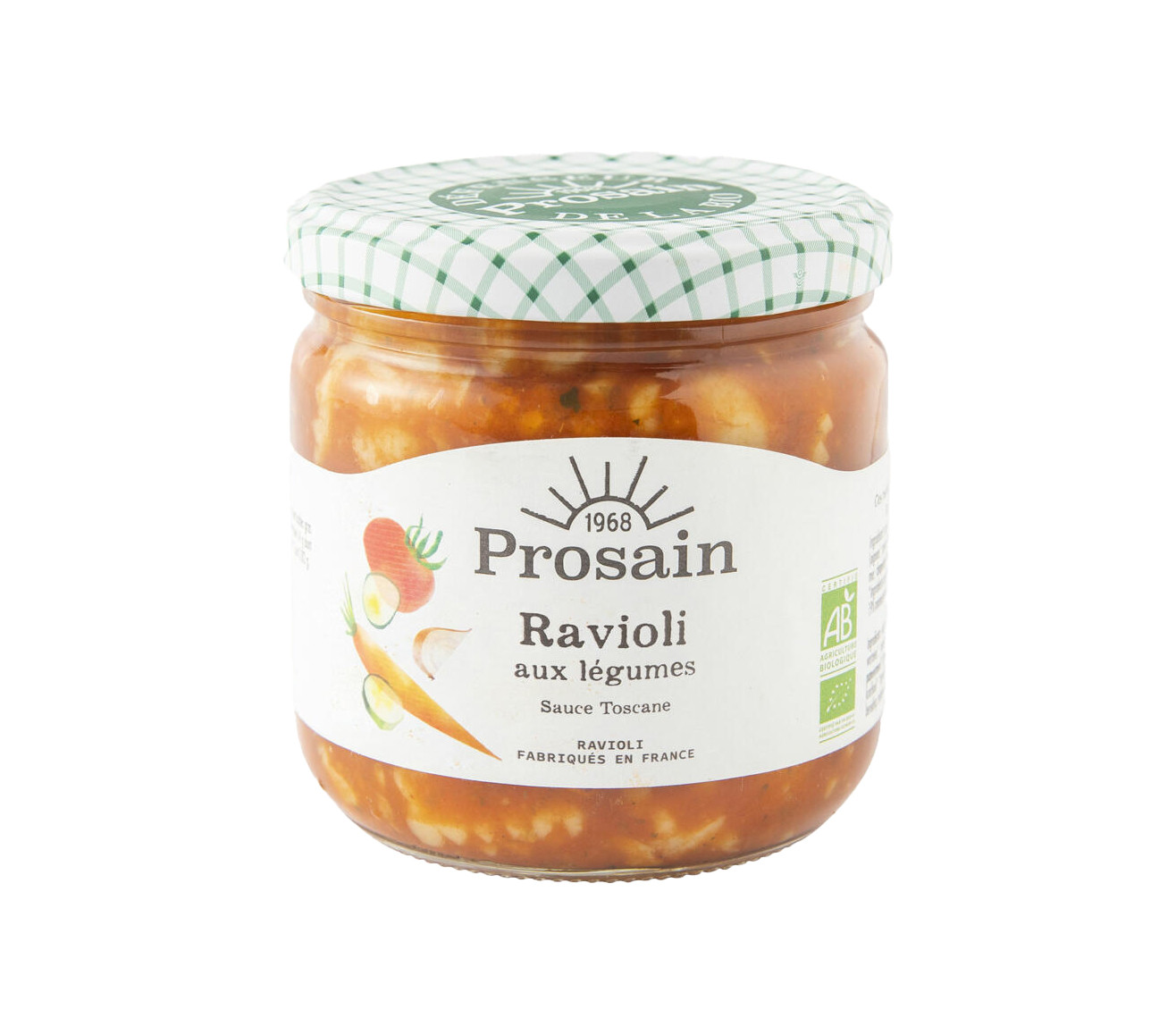 Ravioli aux Légumes Bio 365g Prosain